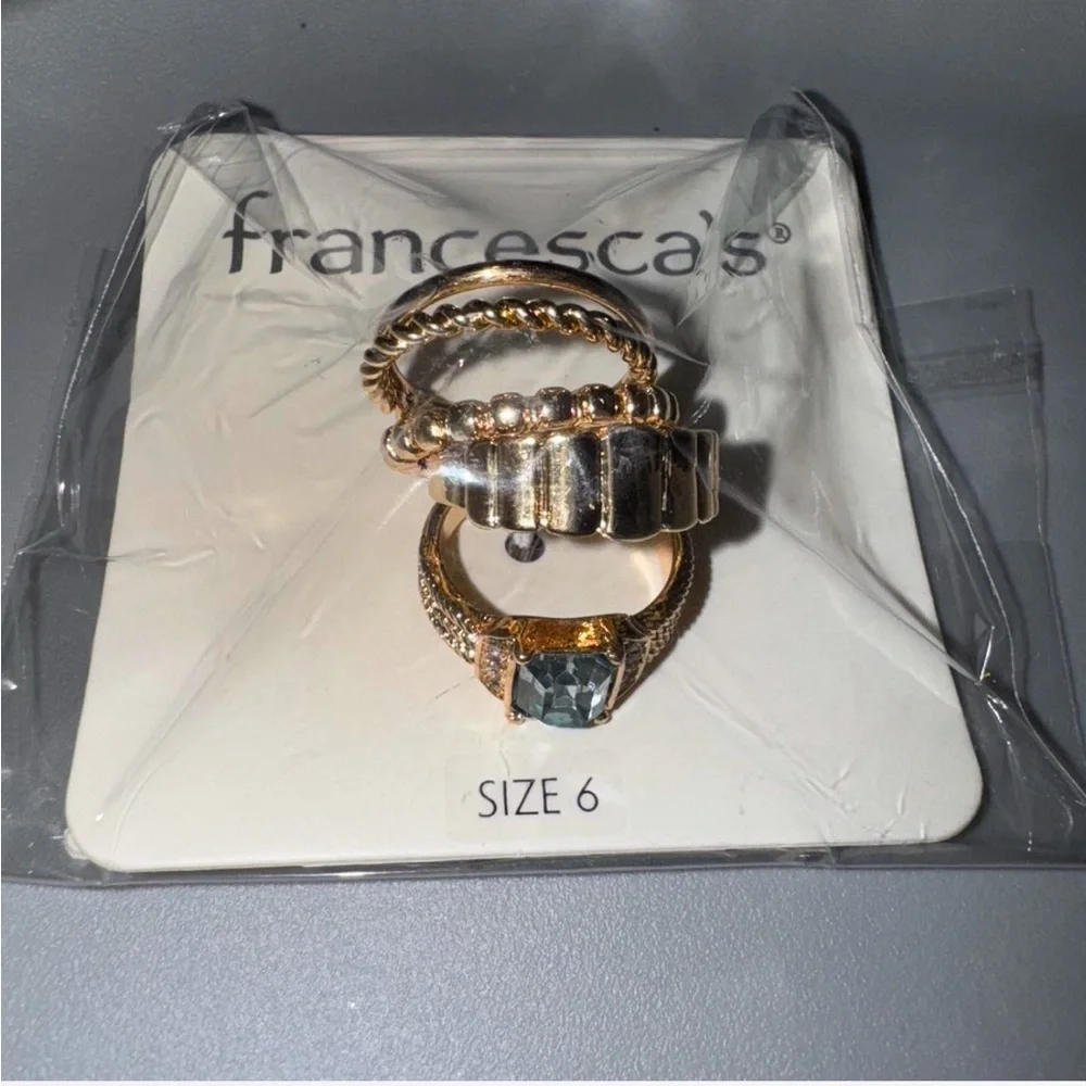 NWT Bundle of 10 Francesca’s Size 6 Rings